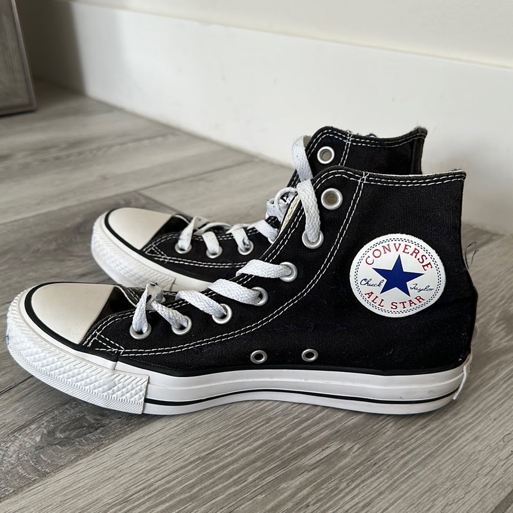 Black Converse Classic Hightop